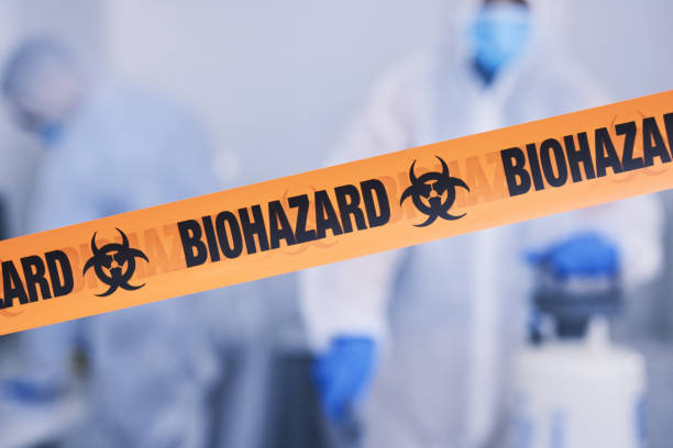 Professional Crime Scene Cleanup technician working in Piñon Hills, CA